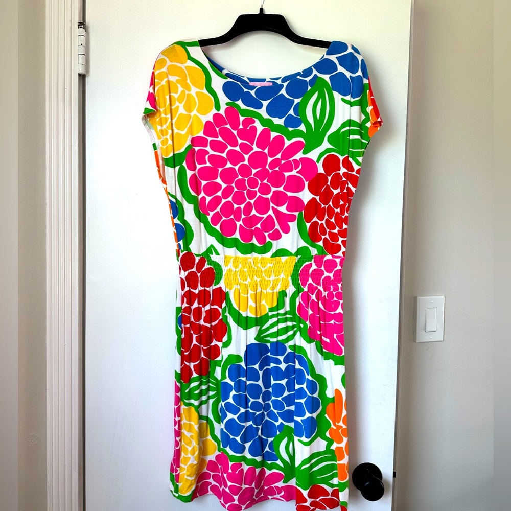 🍓Lilly Pulitzer Women’s Size L Brightly Colored Dress🍓